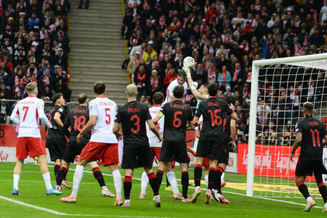 Barażowy mecz półfinałowy o awans do piłkarskich mistrzostw świata z Albanią