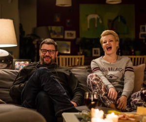 Rodzinka.pl 8 sezon. Tomek (Ludwik (Tomasz Karolak), Natalia (Małgorzata Kożuchowska)