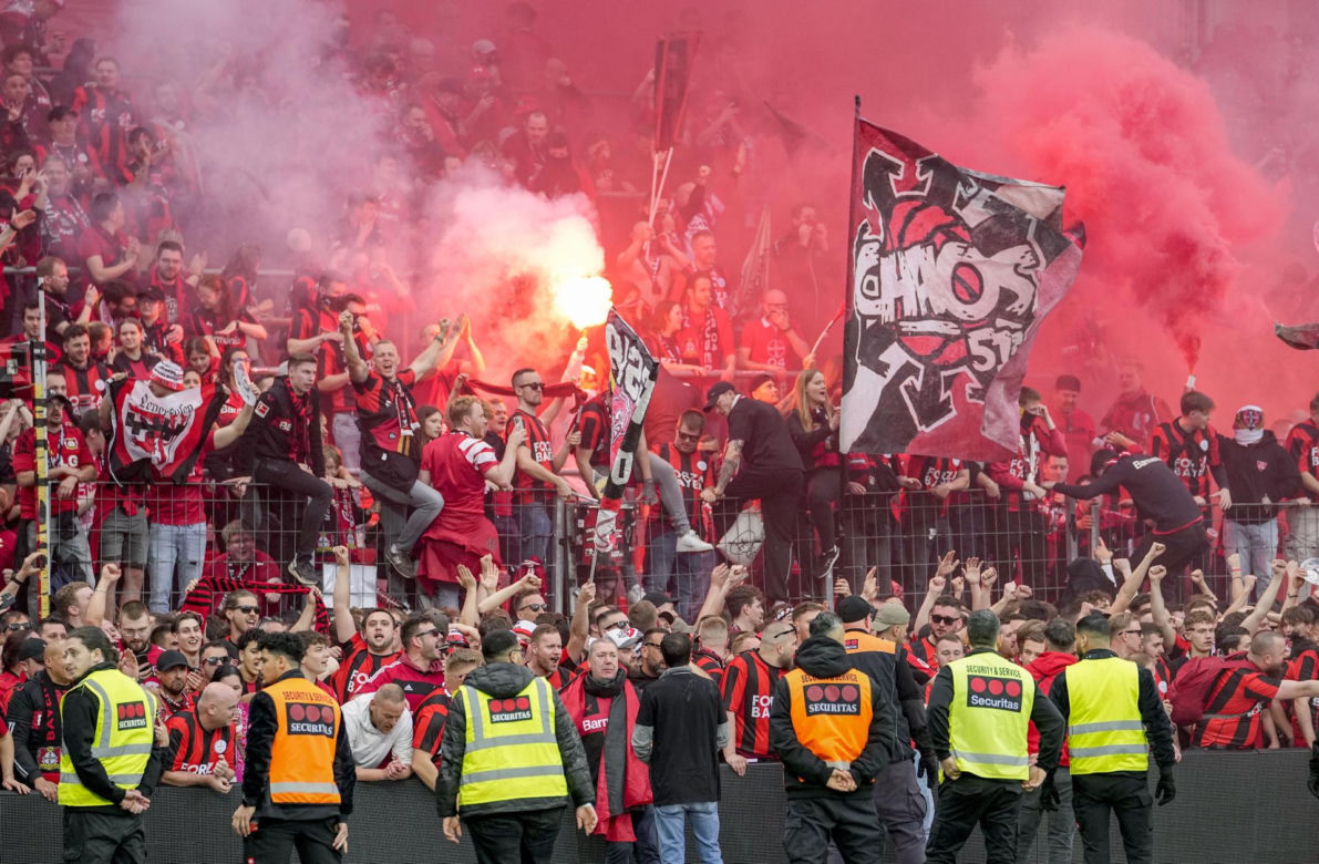 Bayer Leverkusen kibice