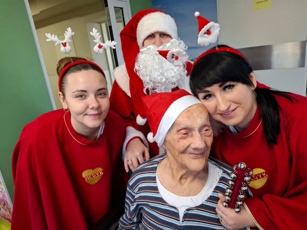 Mikołaj odwiedził seniorów