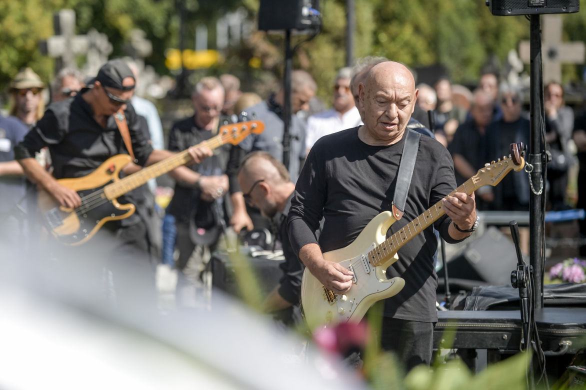 Pogrzeb Piotra Szkudelskiego. Perkusista Perfectu zmarł w wieku 66 lat 