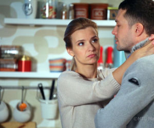 M jak MIŁOŚĆ odc. 997. Małgosia (Joanna Koroniewska), Tomek (Andrzej Młynarczyk)