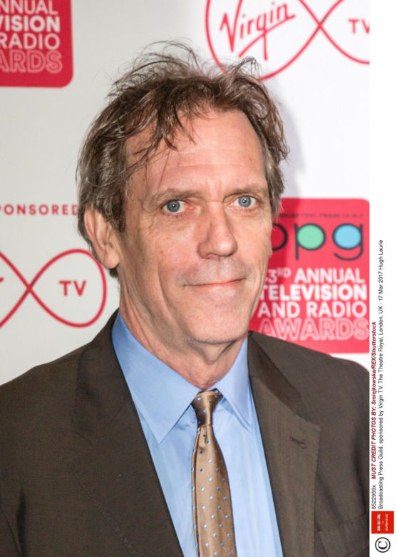 Jak zmieniał się Hugh Laurie? Tu na zdjęciu z 2017 roku 