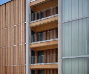 Drewniana mieszkaniówka w czeskim Zdarze