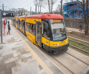 Tramwaj na Rakowieckiej