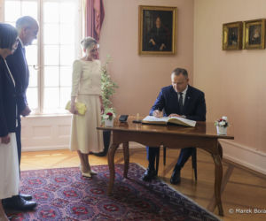 Marta Nawrocka w Szwajcarii