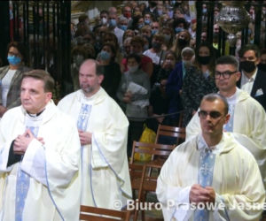 Częstochowa: Pracownicy sanepidów modlili się na Jasnej Górze o koniec pandemii koronawirusa