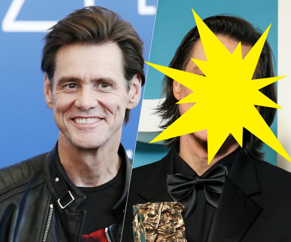 Jim Carrey ma nową twarz! Fani w szoku