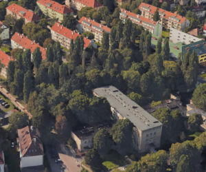 Tak wyglądały okolice dawnego szpitala przy ul. Janosika