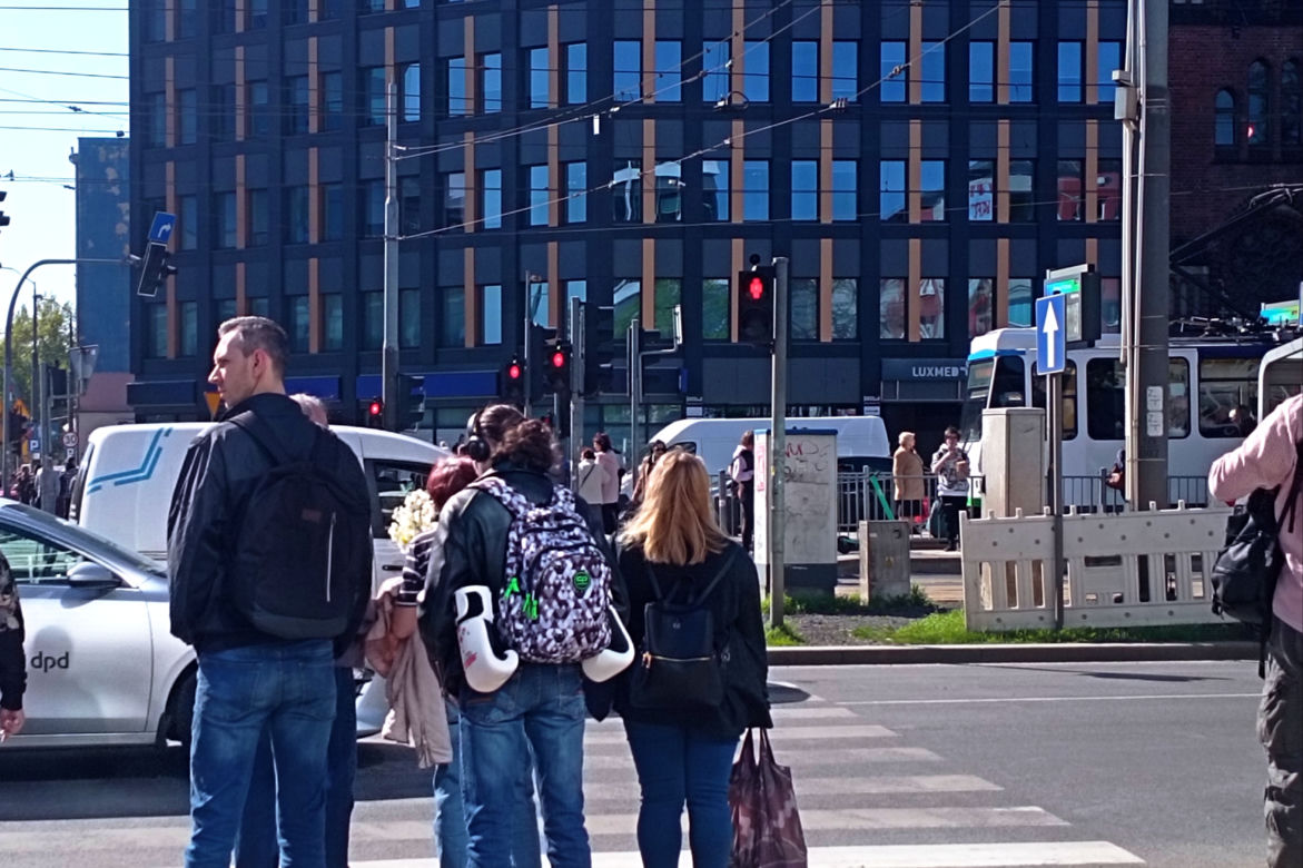 Gehenna pieszych w centrum Szczecina