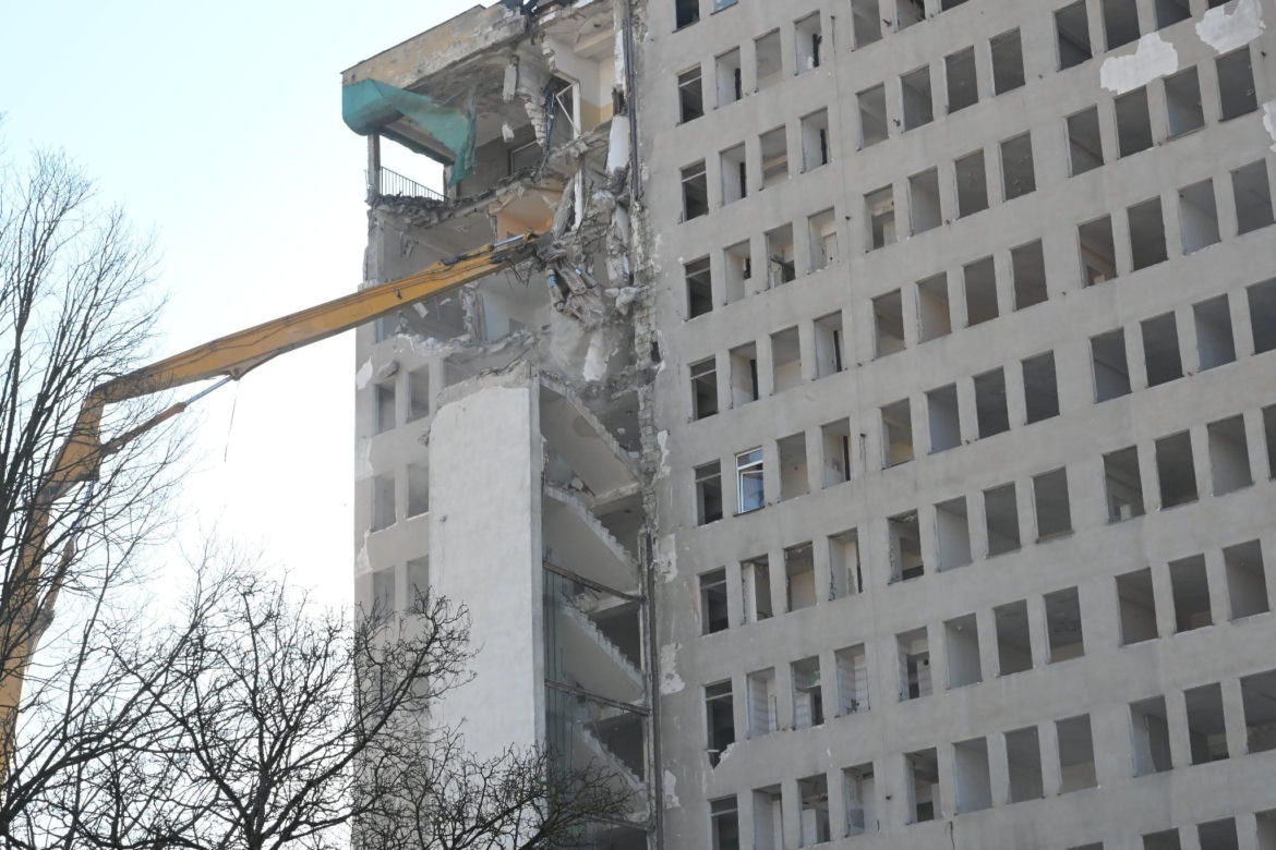 Rozpoczęła się rozbiórka "Związkowca"