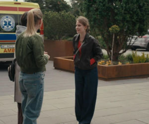 Na dobre i na złe odc. 998. Blanka (Pola Gonciarz), Zuza (Aurora Lipartowska), Dorota (Magdalena Wróbel)