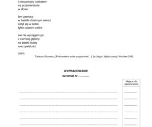 Matura 2022: polski rozszerzony. Arkusze CKE, tematy wypracowania. Poziom rozszerzony	
