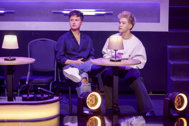 Kuba Szmajkowski na planie "Tańca z gwiazdami"