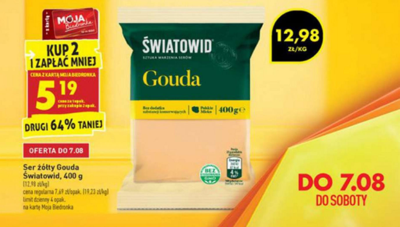 Biedronka promocje od 5.08