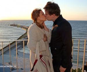 Barwy szczęścia. Klara (Olga Jankowska), Hubert (Marek Molak)