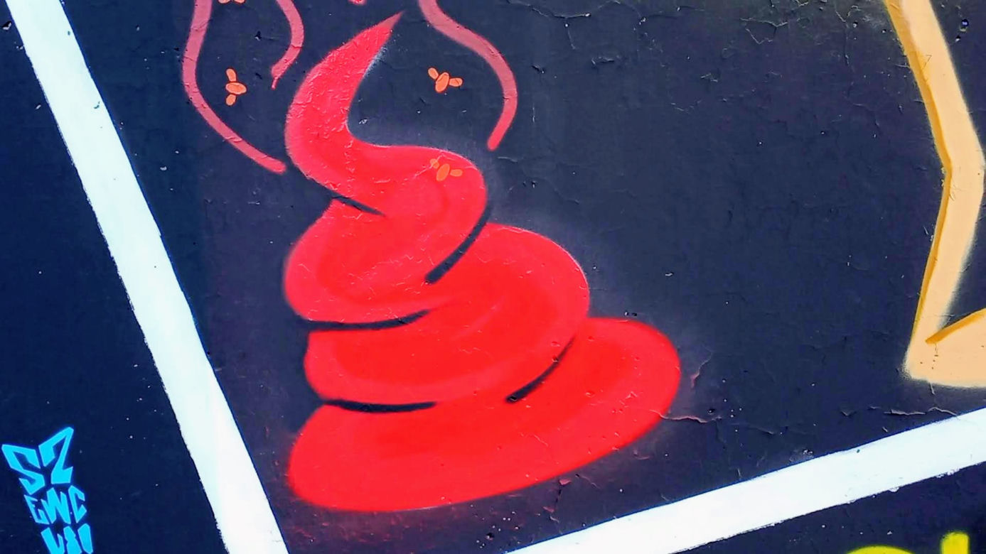 Polak i Ukrainiec wspólnie "sprzątają" świat. Nowy antywojenny mural w Szczecinie
