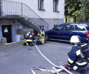 Szkolenie strażaków - ratowników Ochotniczych Straży Pożarnych w Iławie