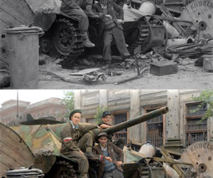 Powstanie Warszawskie 1944r. Koloryzacja fotografii powstańczej