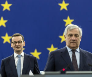 MORAWIECKI W STRASBOURGU