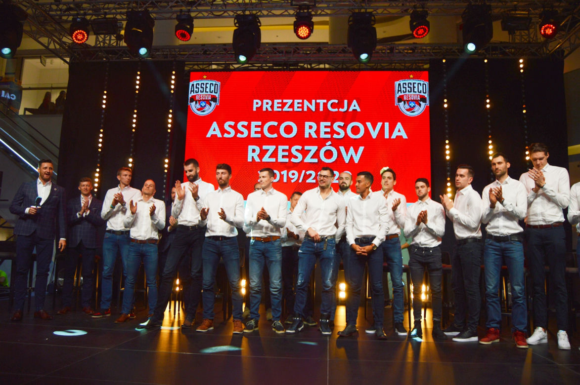 Prezentacja siatkarzy Asseco Resovii przed sezonem 2019/2020