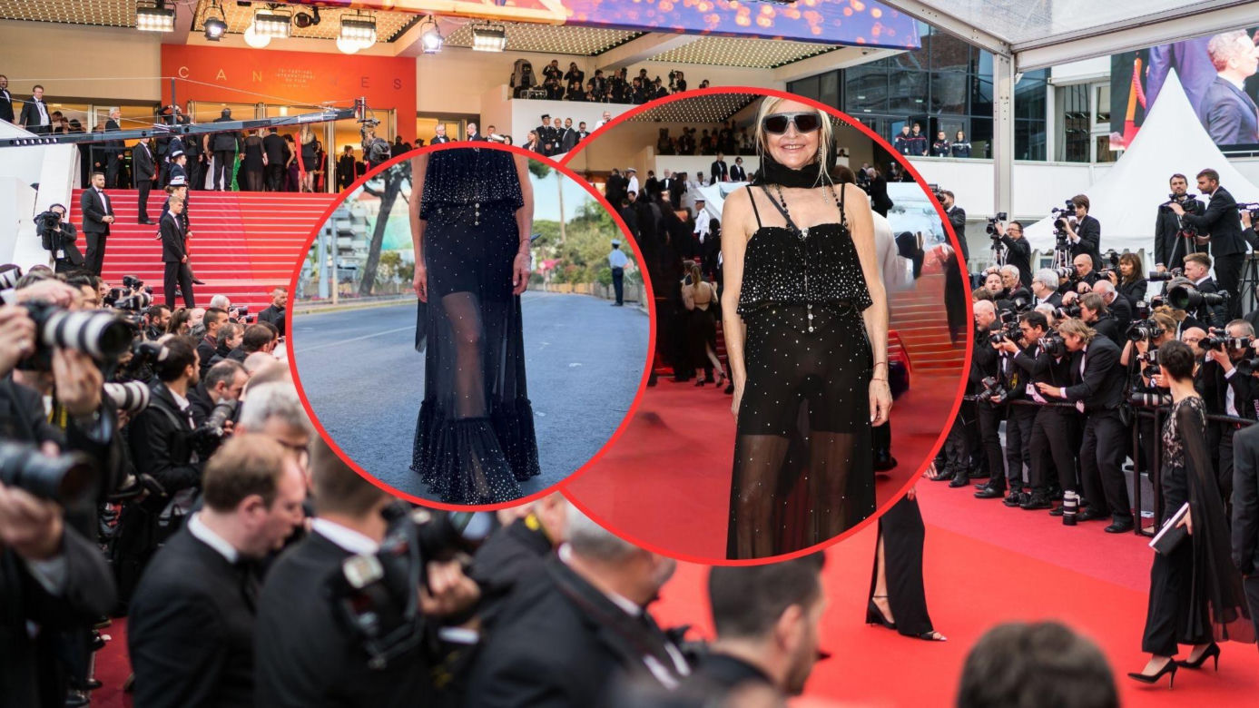 Monika Olejnik ruszyła na podbój Cannes w prześwitującej kreacji