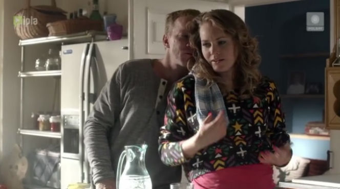 To nie koniec świata odcinek 13. Ula (Magdalena Lamparska), Darek (Eryk Lubos)
