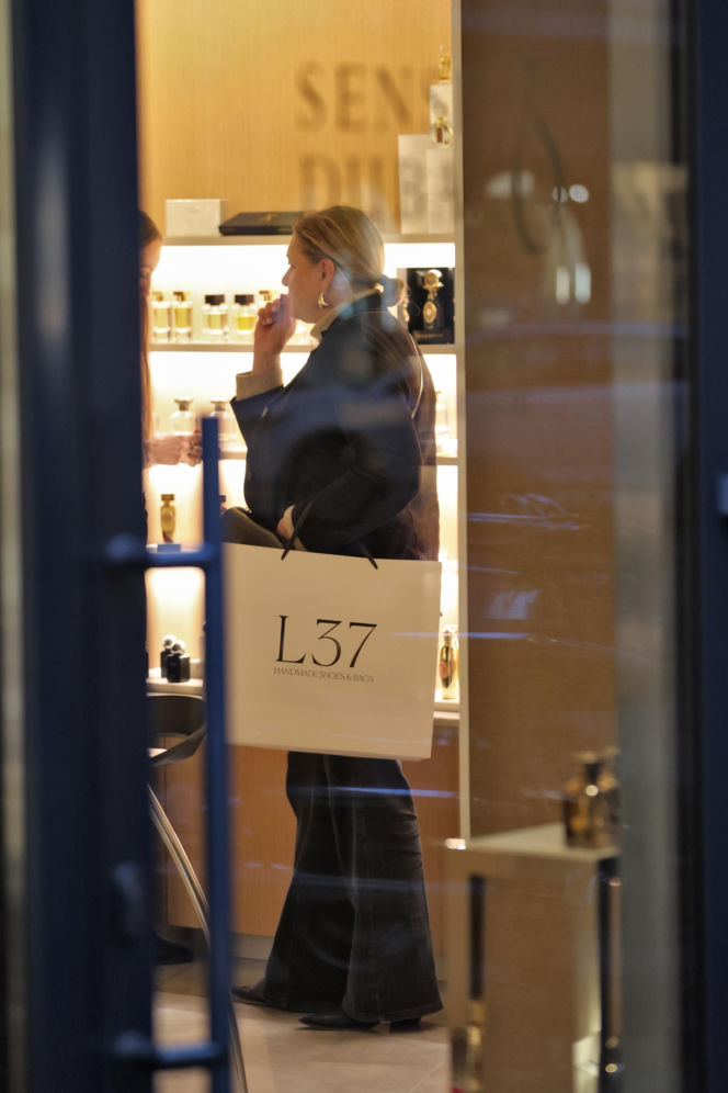 Małgorzata Ostrowska-Królikowska na zakupach