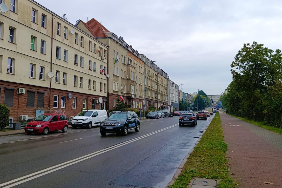 Ulica Ku Słońcu w Szczecinie