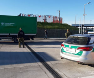 Polska pomoc trafiła na Białoruś. Konwój przekroczył podlaską granicę