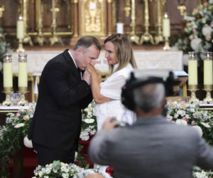 Jacek Kurski z żoną