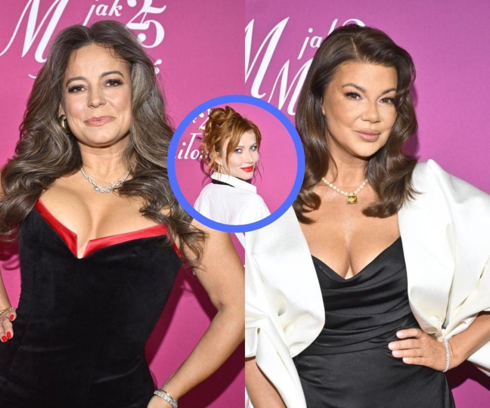 Anan Mucha, Agata Załęcka, Edyta Górniak na gali M jak miłość