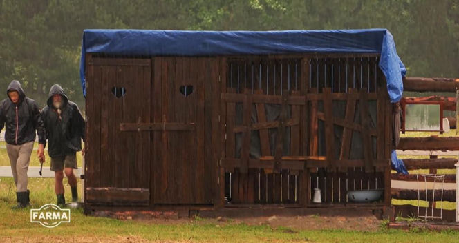 Zalana Farma! Deszcz paraliżuje życie uczestników programu