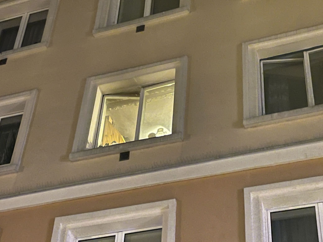 Olej wybuchł w kuchni