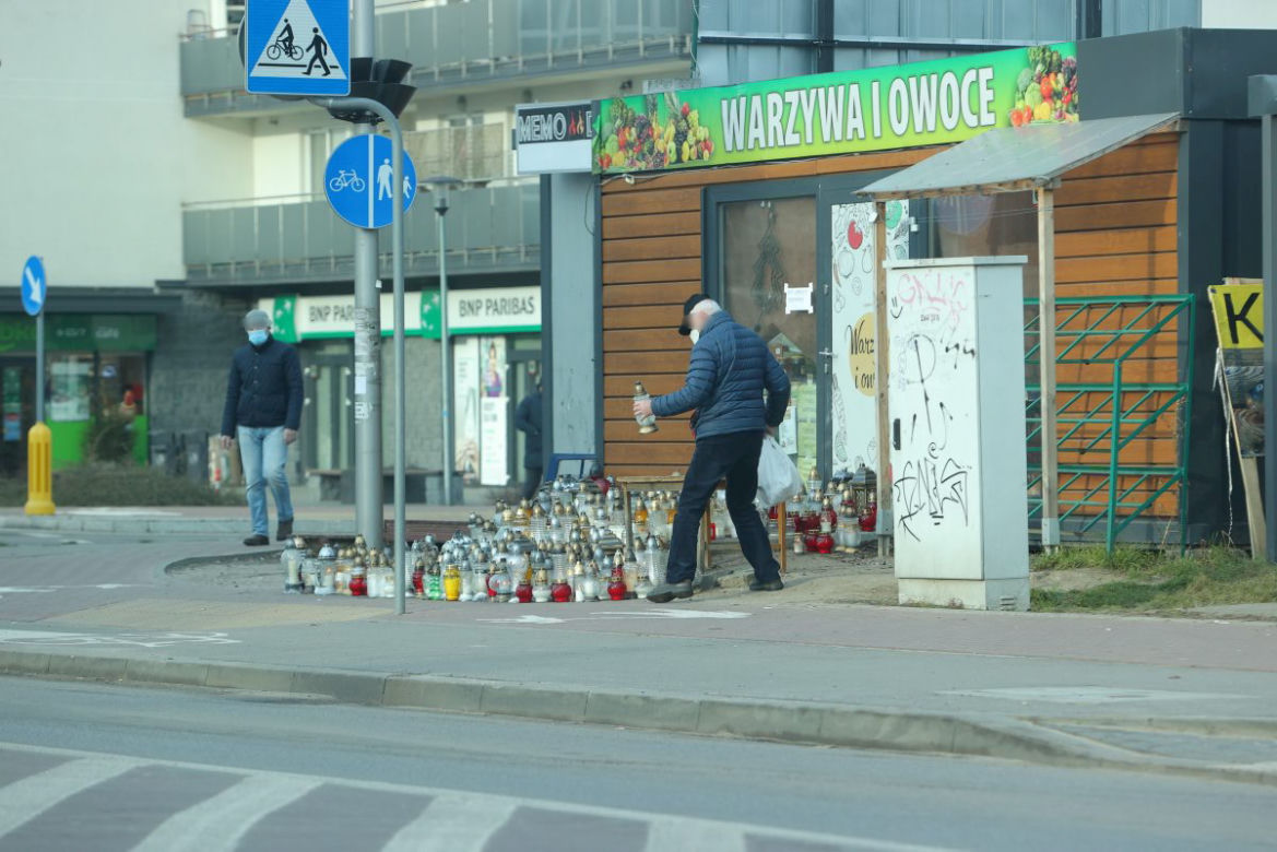 Całe Ząbki opłakują zamordowanego sklepikarza