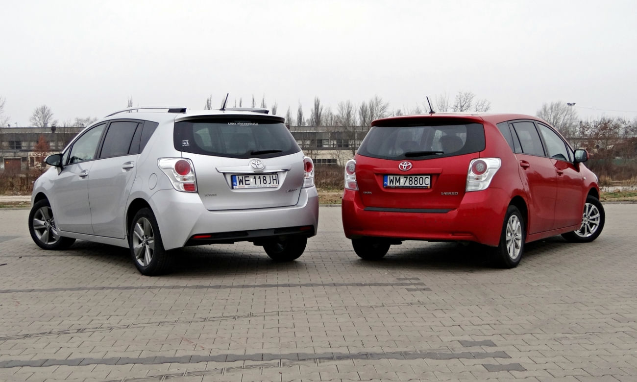 Toyota Verso 2014 vs Toyota Verso 2011