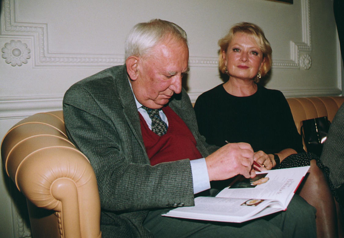 Magdalena Zawadzka, Gustaw Holoubek