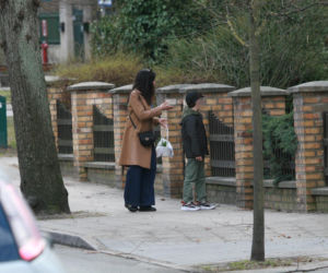 Marta Kaczyńska ze święconką