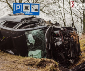 Wypadek na DK 16. W miejscowości Buniaki zderzyły się dwa samochody osobowe