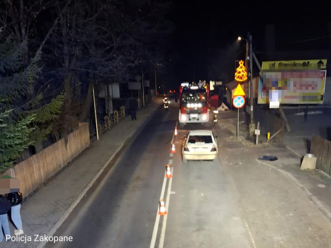 Koszmarne potrącenie pieszej. Kobieta z licznymi obrażeniami trafiła do szpitala