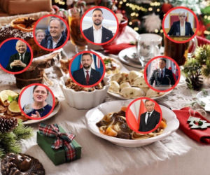 Politycy jak barszczyk i karp. Do jakich dań pasują? 