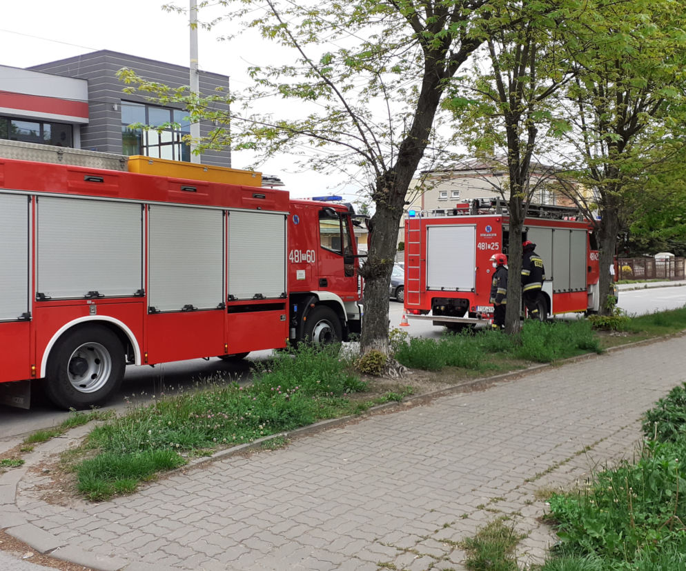 pożar Rejowska Skarżysko