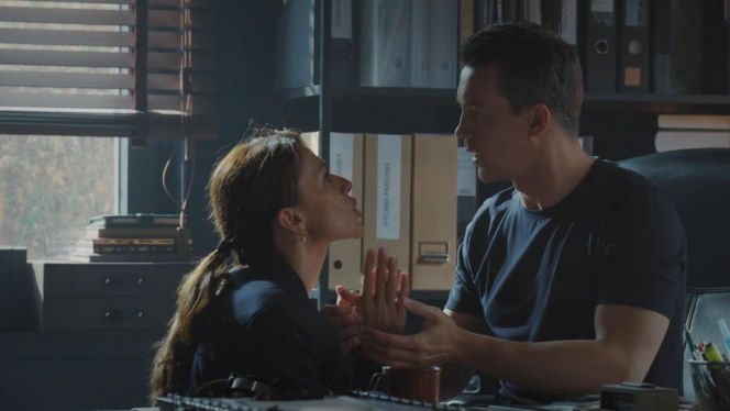 M jak miłość odc. 1896. Martyna (Magdalena Turczeniewicz), Jakub Karski (Krzysztof Kwiatkowski)