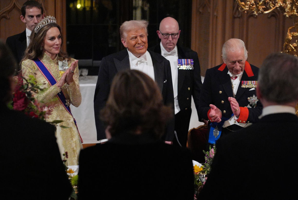 Donald Trump przybył do Wielkiej Brytanii