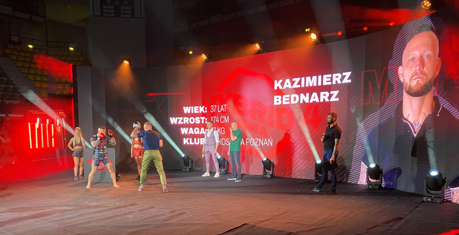 Media trening przed Hybrid MMA 4 w Zielonej Górze