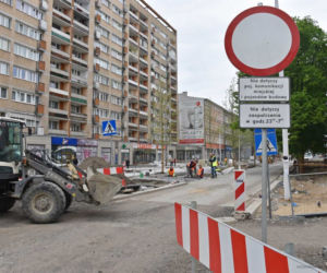 Przebudowa alei Wojska Polskiego - maj 2022