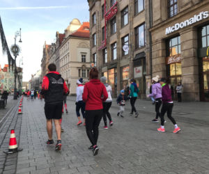 Bieg tyłem we Wrocławiu 