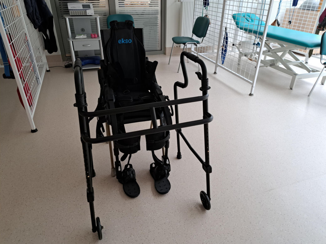 Remont Ośrodka Rehabilitacji i pokaz użycia egzoszkieletu - Szpital im. św. Łukasza w Tarnowie