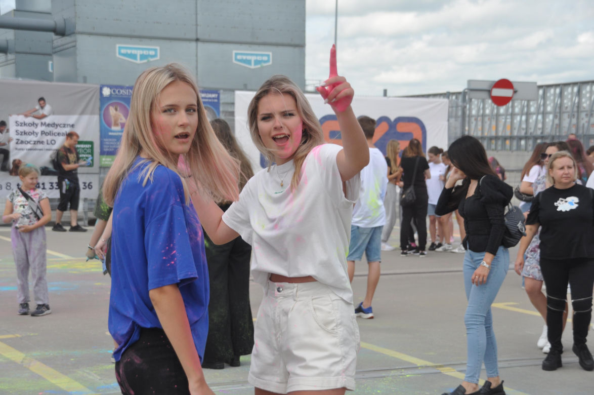 Festiwal Kolorów w Galerii Korona w Kielcach