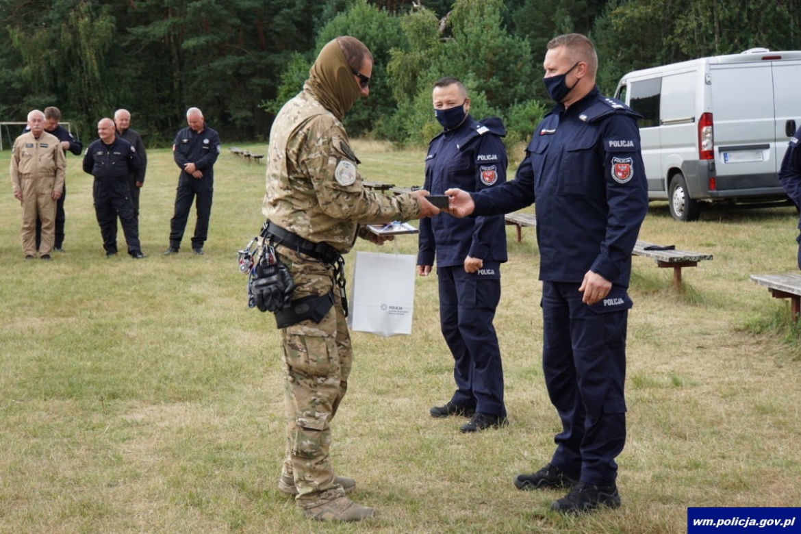 Kontrterroryści na Warmii i Mazurach